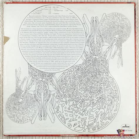 Uriah Heep Salisbury 1971 Vinyl Lp Album Stereo Voluptuous