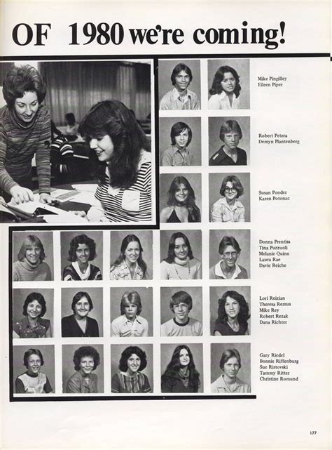 1978 Yearbook Sophomores Center Line High School Memories