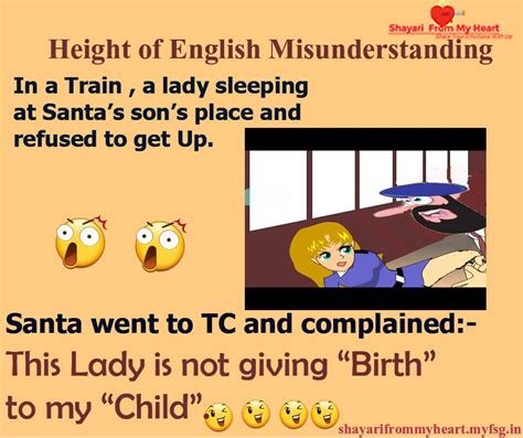 Here, i am going to list out a few of the best new funny jokes in english and some of them may. Santa-English-Jokes.jpg (940×788) | Quotes | Pinterest | Humor