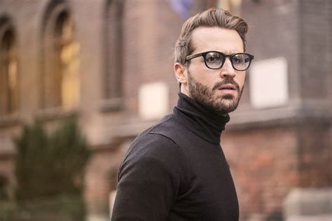 Free Images Eyewear Glasses Facial Hair Beard Street Fashion
