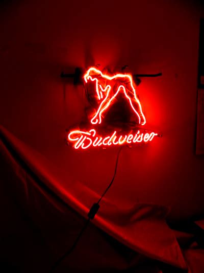 Wiki Neon Sign Blog Budweiser Bud Light Sexy Live Nude Beer Bar Club