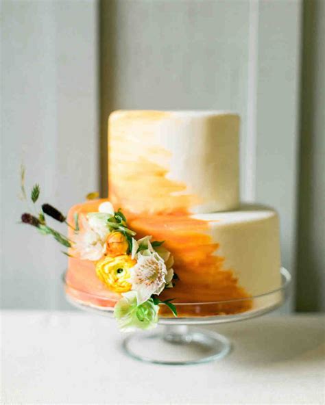 60 Fall Wedding Cakes Were Obsessed With Martha Stewart Weddings