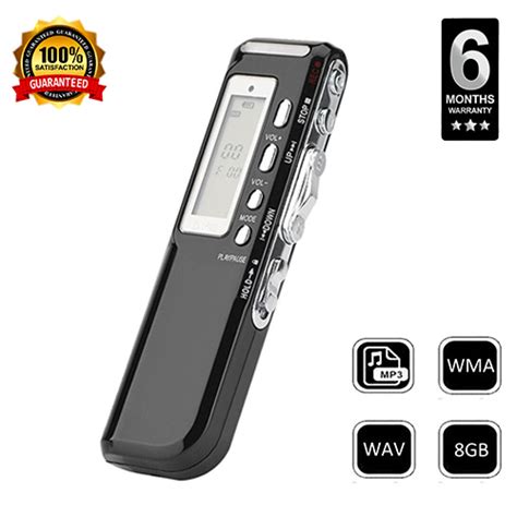 Digital Audio Recorder Voice Recording Device Idolk