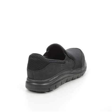 Skechers Safety Work Cozard Slip Resistant 76580ec Blk Black Trainers