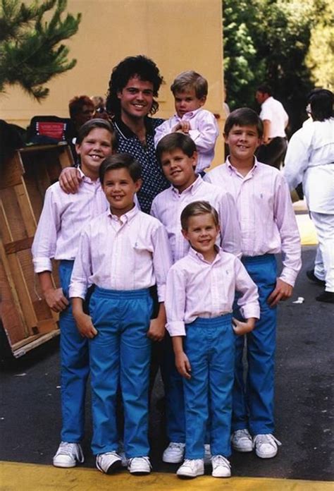 Donny With Alan S Sons Celebrity Siblings Celebrity Families Donny Osmond Marie Osmond