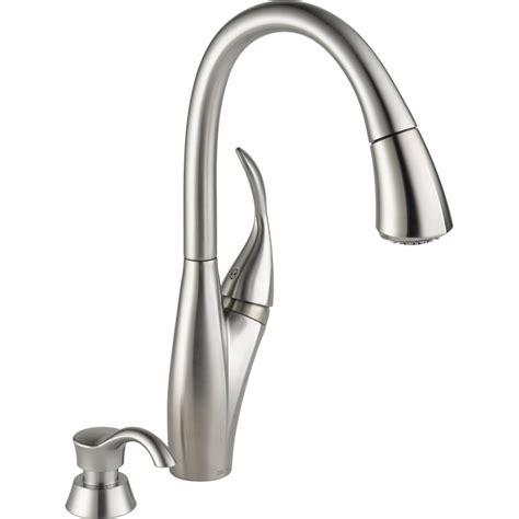 And in this article, we only recommended the two different ways to install. Shop Delta Berkley Stainless Steel 1-Handle Pull-Down ...