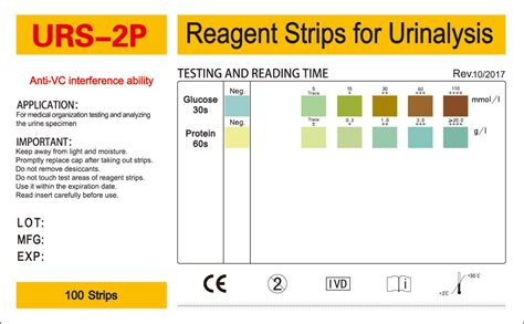 Urinalysis Test Strip Color Chart Learnparallaxcom Urine Reagent Test Strips Lw Scientific