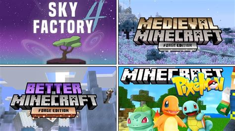 Top 10 Best Minecraft Modpacks In 2021 Youtube