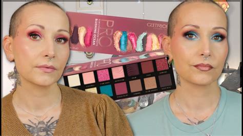 New Catrice Pro Blushing Ocean Palette 2 Looks And Review Youtube