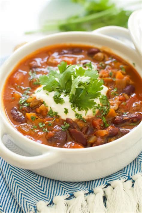 Extra Lean Turkey Chili With Carrots Turnips