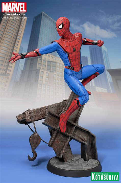 Homecoming on apple itunes, google play movies. Spider-Man: Homecoming Statue by Kotobukiya - The Toyark ...