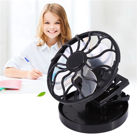 Eotvia Electric Mini Clip On Solar Fan Air Conditioner Cooling Cell Fan