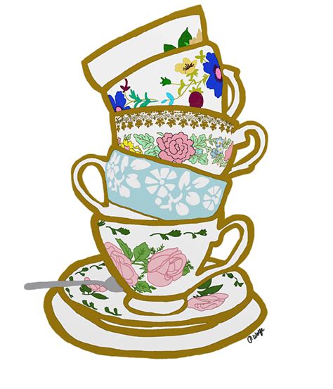 Teacup Drawing Clip Art Mug Coffee Png Download 600700 Free