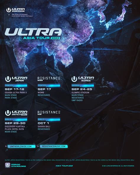 Ultra Worldwide Unveils Asia Tour 2022 And Announces Return Of Ultra