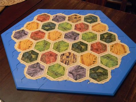 Our wood game board comes with a sturdy, rigid setup box that will also fit all the game pieces from the original game. How-To's by Chris: Painting the Catan Board