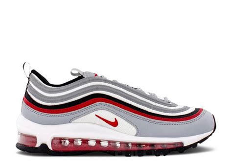 Air Max 97 Gs Wolf Grey Red Nike 921522 020 Wolf Grey