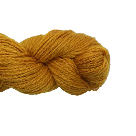 Wool Yarn100 Natural Knitting Crochet Craft Supplies Golden Brown