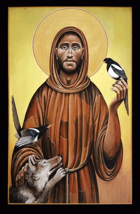 Icons St Francis Of Assisi Casa Nova