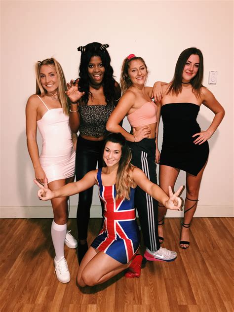 Spice Girls Halloween Costumes College Costume Ideas 90s Costume Spice Girls Halloween Costumes