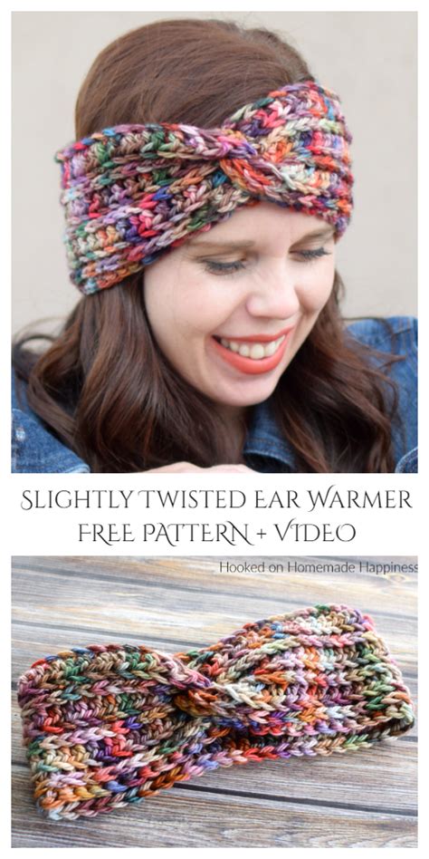 Twisted Ear Warmer Free Crochet Patterns Diy Magazine Crochet