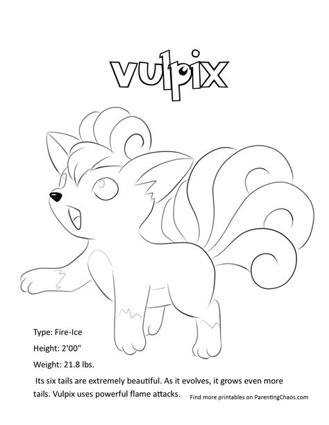 Select from 35915 printable crafts of cartoons, nature, animals, bible and many more. Ninetales Coloring Pages at GetColorings.com | Free ...