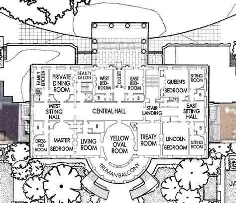 East Room White House Floor Plan