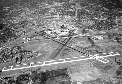 Atlanta Airport 1969 Aerial Photo