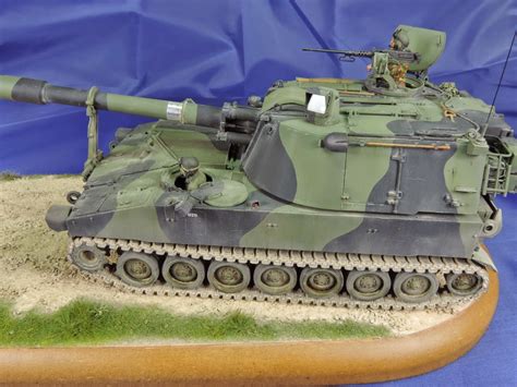 Petes Model World Afv Club M109 Belgian Army All Finished