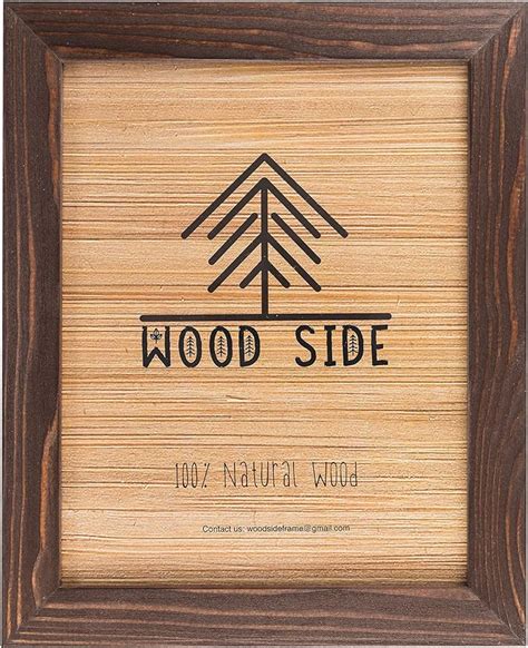 Rustic Wooden Poster Picture Frame 12x16 Natural Solid Eco Distressed