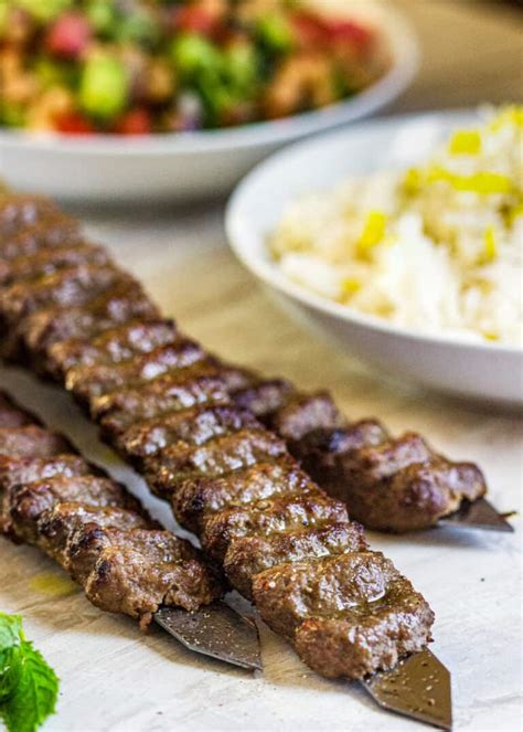 Grilled Koobideh Kabob Beef And Lamb Video Silk Road Recipes