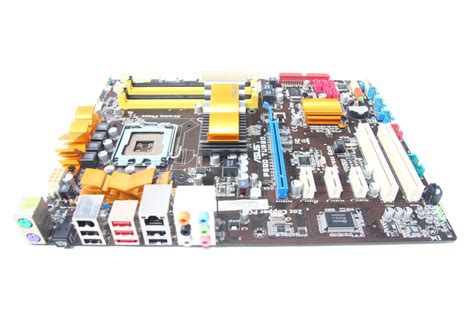 Asus P5qd Turbo Atx Desktop Pc Motherboard Intel Sockelsocket 775 P45 Pcie