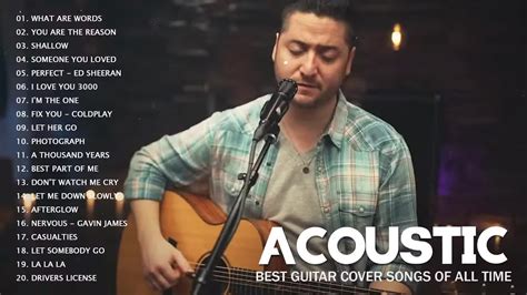 Top Acoustic Cover Of Popular Songs Best Acoustic Guitar Cover Of All