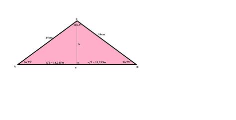 Uno De Los Lados Congruentes De Un Triangulo Is Sceles Mide Cm Y Los Ngulos Congruentes