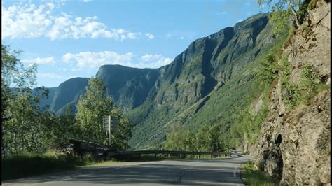 Driving The Aurlandsfjellet Scenic Route Norway Youtube