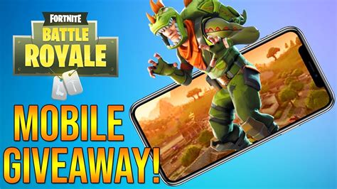 Make sure you are running the latest versions of your phones operating system in order to avoid any issues. Fortnite Mobile Code Giveaway!! (FREE Fortnite Battle ...