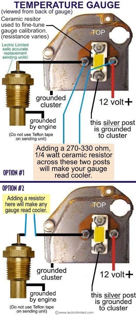 Electric Temperature Gauge Wiring Diagram Wiring Diagram Ac Mercedes