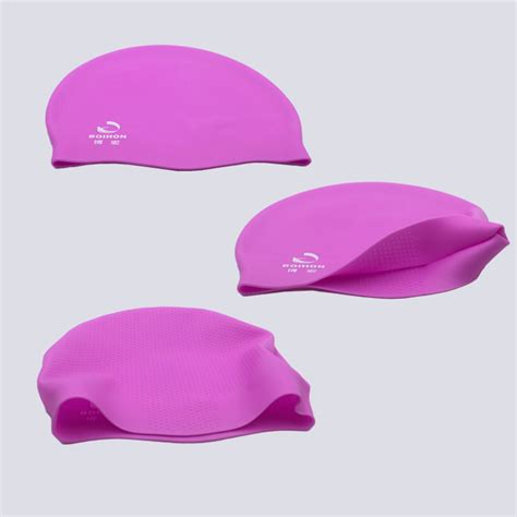 Swim Caps Waterproof Silicone Swimming Pool Hat For Adult Long Hair