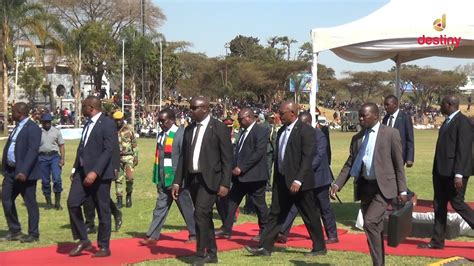 Mnangagwa Calls For Unity Urges Zimbabweans To Put Disputed Election