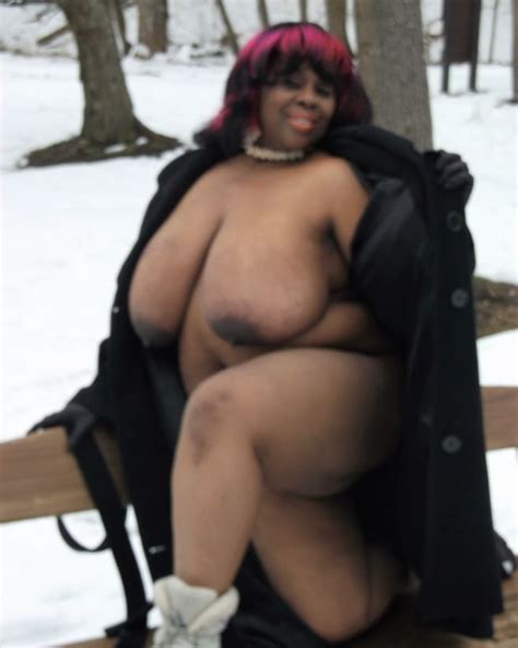 Black Ebony BBW Women Outdoors Public Nudity 62 Pics XHamster