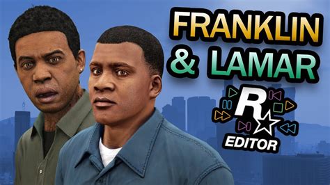 Gta 5 Franklin And Lamars Intro Rockstar Editor Version Youtube