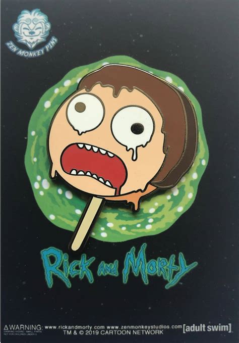 Feb198073 Rick And Morty Morty Popsicle Pin Previews World