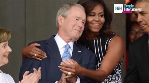 George W Bush On His Unlikely Friendship With Michelle Obama