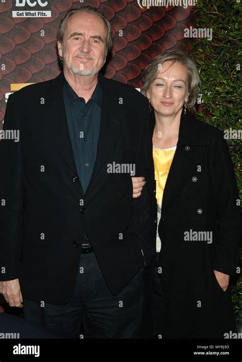 Wes Craven And Wife Spike Tv Scream 2008 Awards At The Greek Theatre