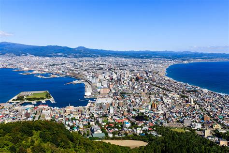 The View From Mt Hakodate 1 High10mb Hakodate Photo Library