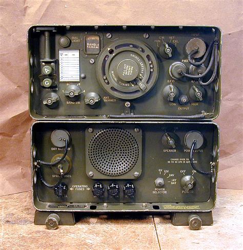 Us Army Model Angrr 5 Shortwave Receiver 1959