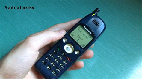 Panasonic Eb Gd30 Retro Review Old Ringtones From 1999 Vintage Phone