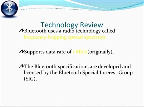 Bluetooth Technology Detailed Explanation