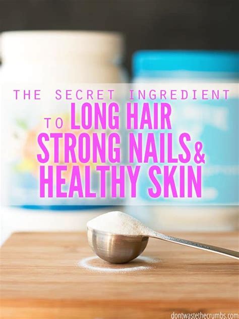 Benefits Of Collagen For Long Hair Healthy Skin And Strong Nails