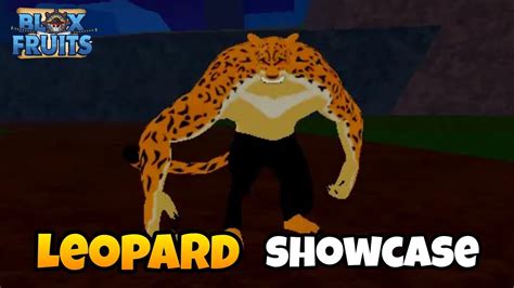 Leopard Showcase Incredible Blox Fruits Youtube