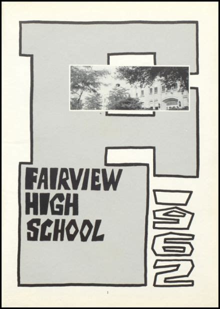 Explore 1962 Fairview High School Yearbook Dayton Oh Classmates